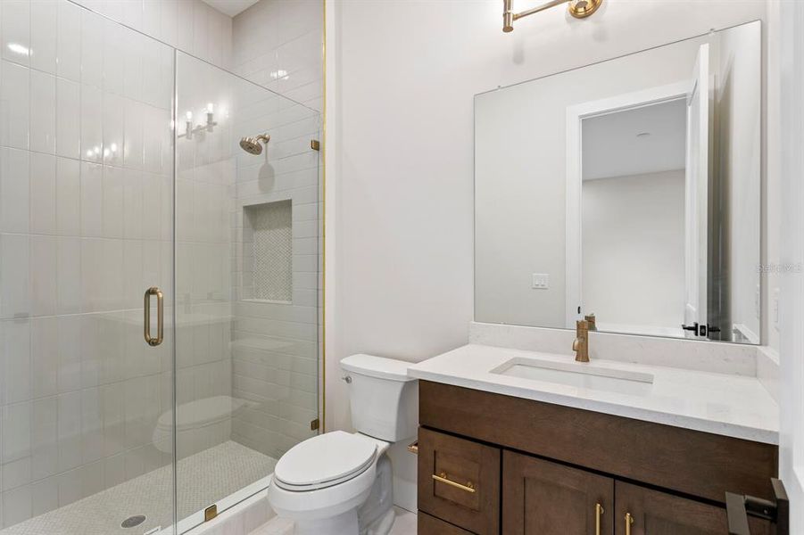 Furnished interior view inside a new home in , Tampa (Image 35).