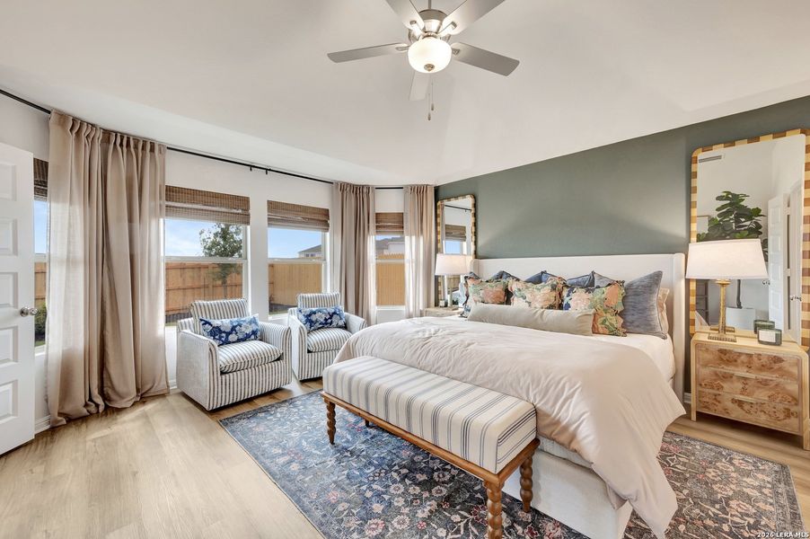 Furnished interior view inside a new home in Verano Farms, San Antonio (Image 15).