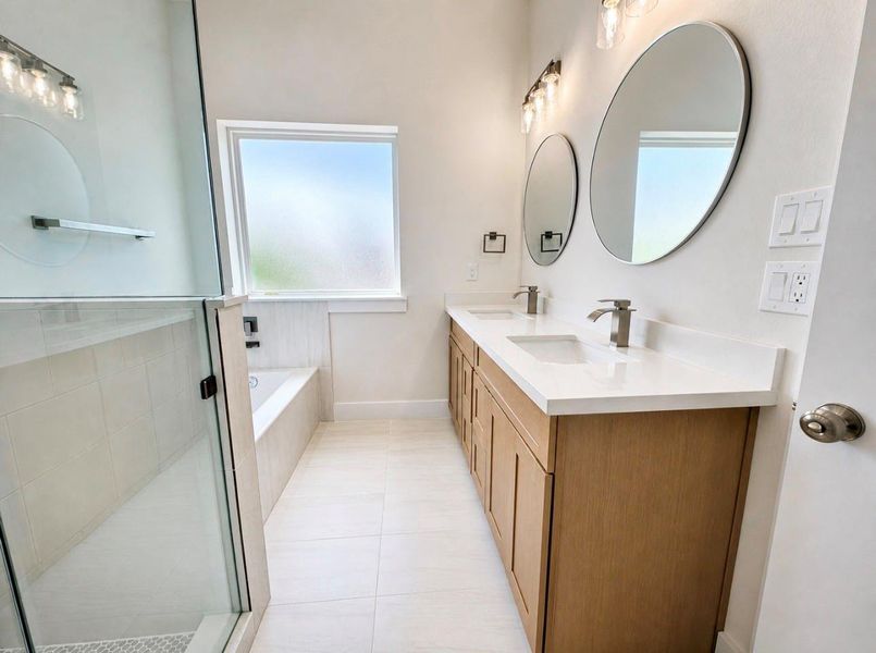 Furnished interior view inside a new home in , Houston (Image 7).