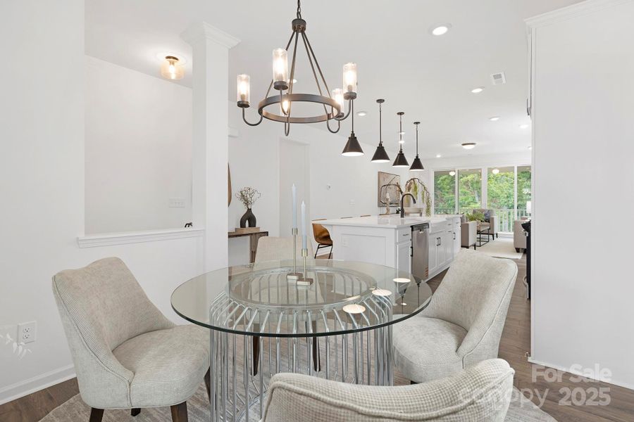 Furnished interior view inside a new home in Edgewater - The Cottages, Lancaster (Image 16).