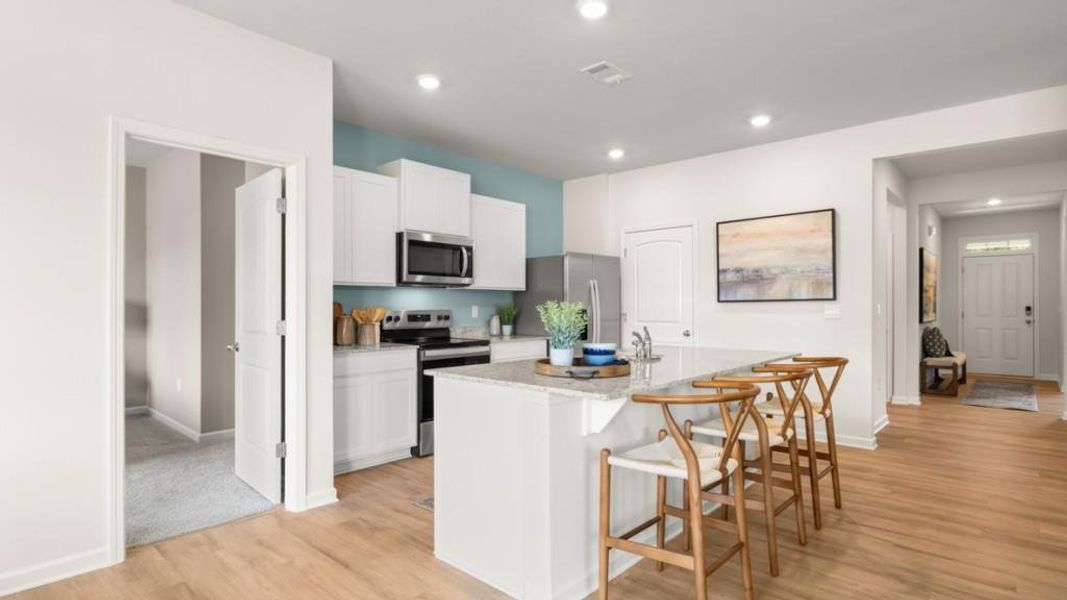 Furnished interior view inside a new home in Northberry, Rome (Image 23). Furnished interior view inside a new home in Northberry, Rome (Image 23).