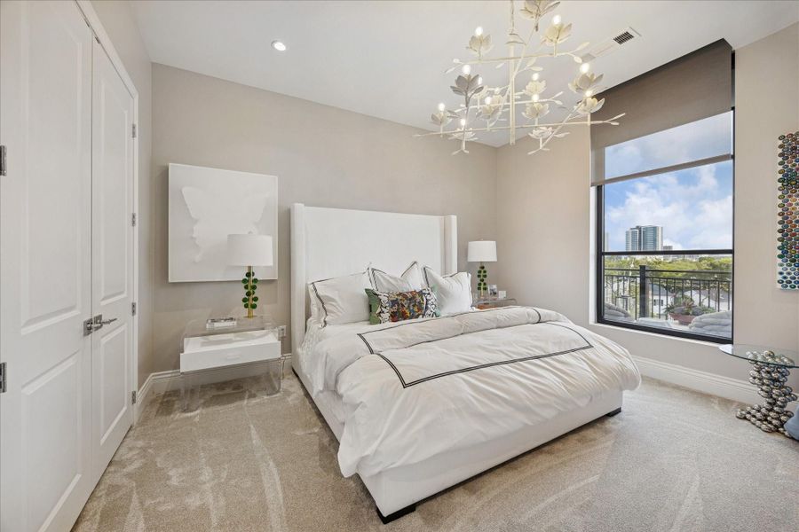 Furnished model home. Furnished model home.