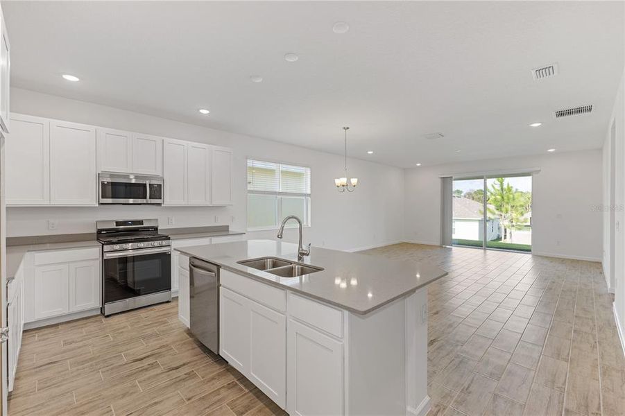 Furnished interior view inside a new home in Summerbrooke, Mount Dora (Image 5).