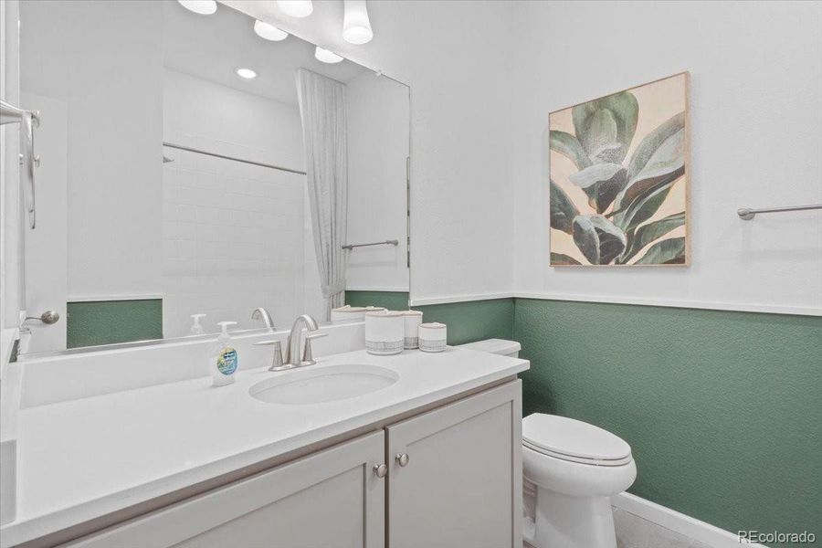 Furnished interior view inside a new home in Gateway Commons, Denver (Image 17).