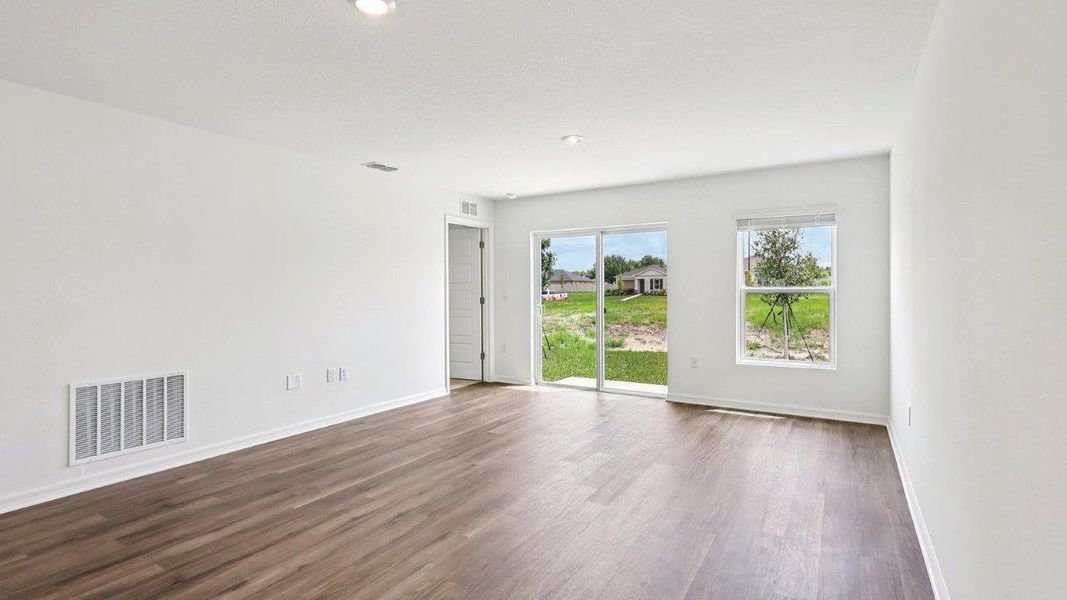 Spacious, unfurnished interior of a new home in Leoma's Landing, Lake Wales (Image 13). Spacious, unfurnished interior of a new home in Leoma's Landing, Lake Wales (Image 13).