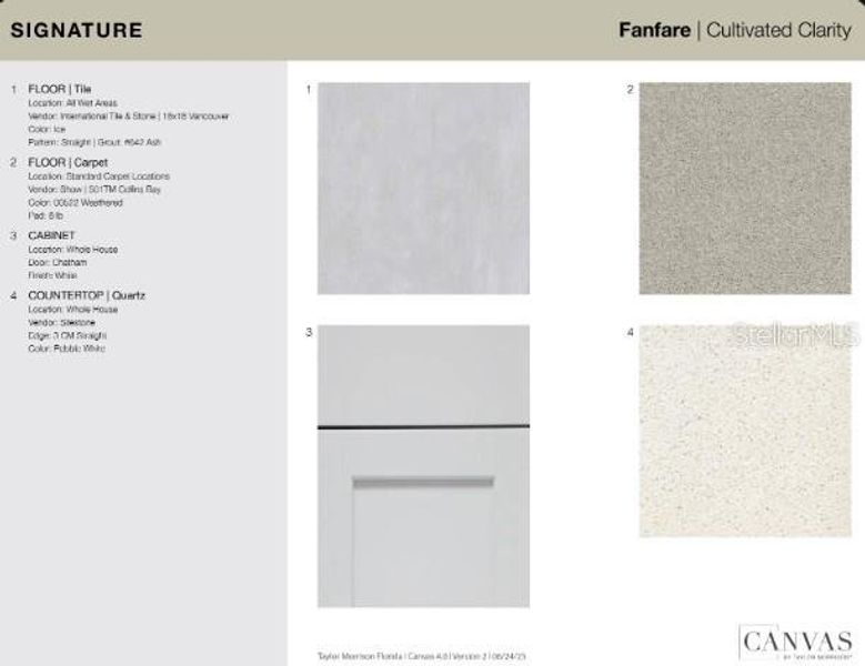 Sample of building materials used in homes in , Nokomis (Image 14).