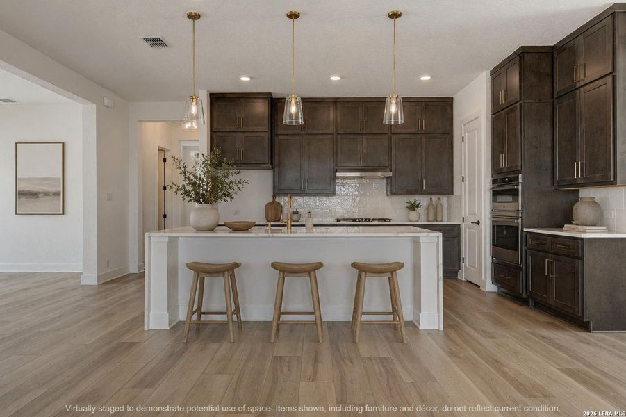 Furnished interior view inside a new home in Megan's Landing, Castroville (Image 6).
