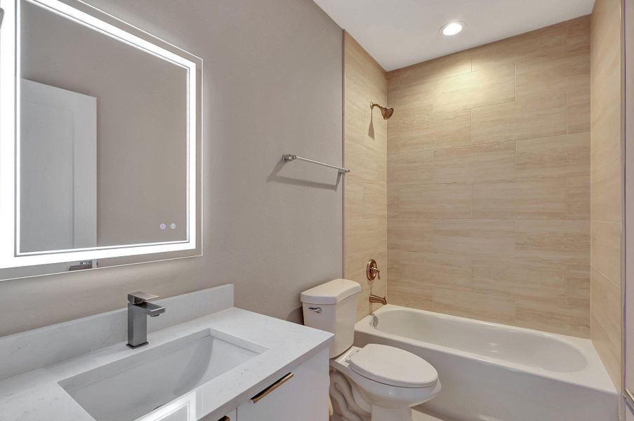 Furnished interior view inside a new home in , Port St. Lucie (Image 5).