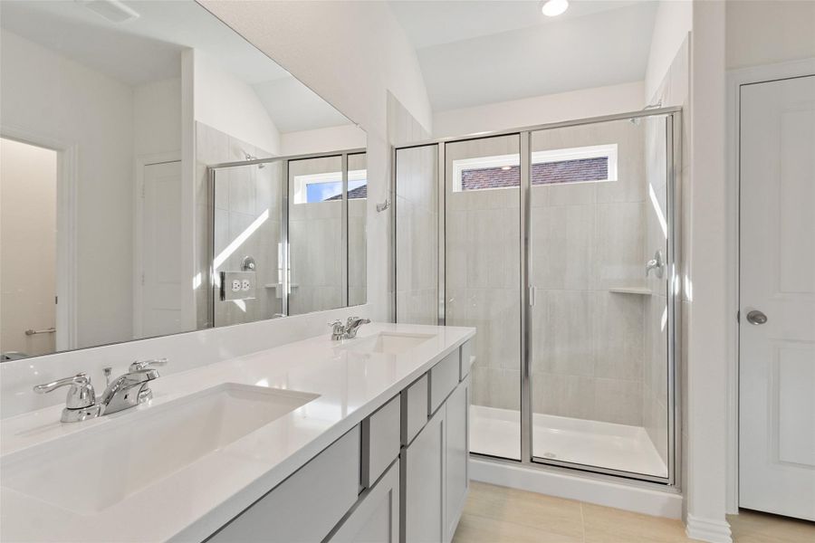 Furnished interior view inside a new home in Oakwood Estates, Waller (Image 11). Furnished interior view inside a new home in Oakwood Estates, Waller (Image 11).