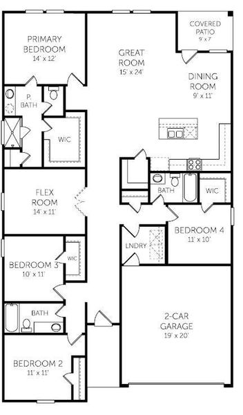 Floorplan - Representative Photo