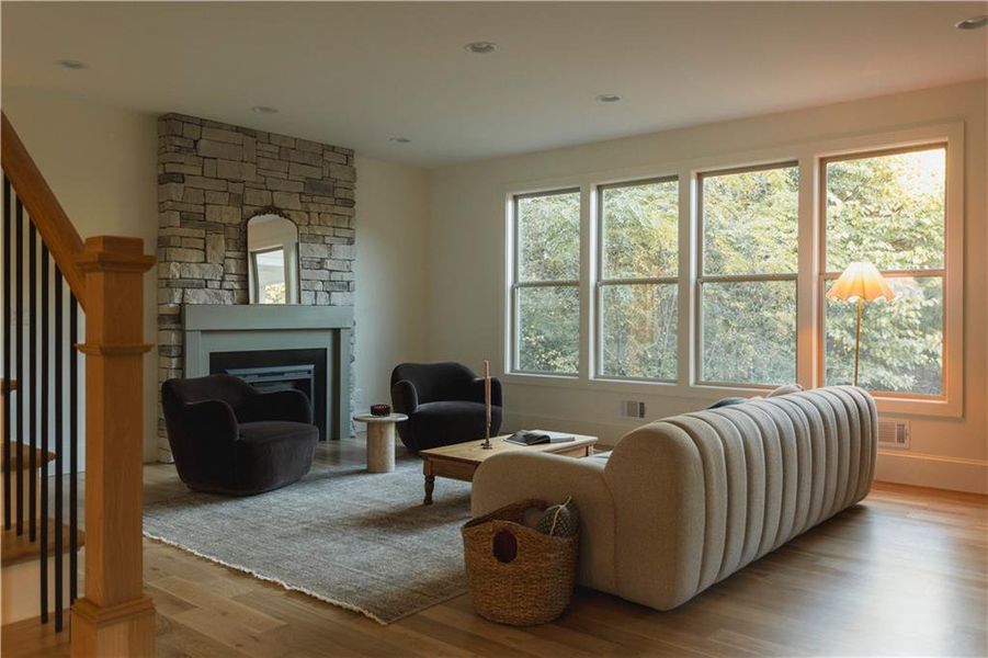 Furnished interior view inside a new home in , Loganville (Image 9).