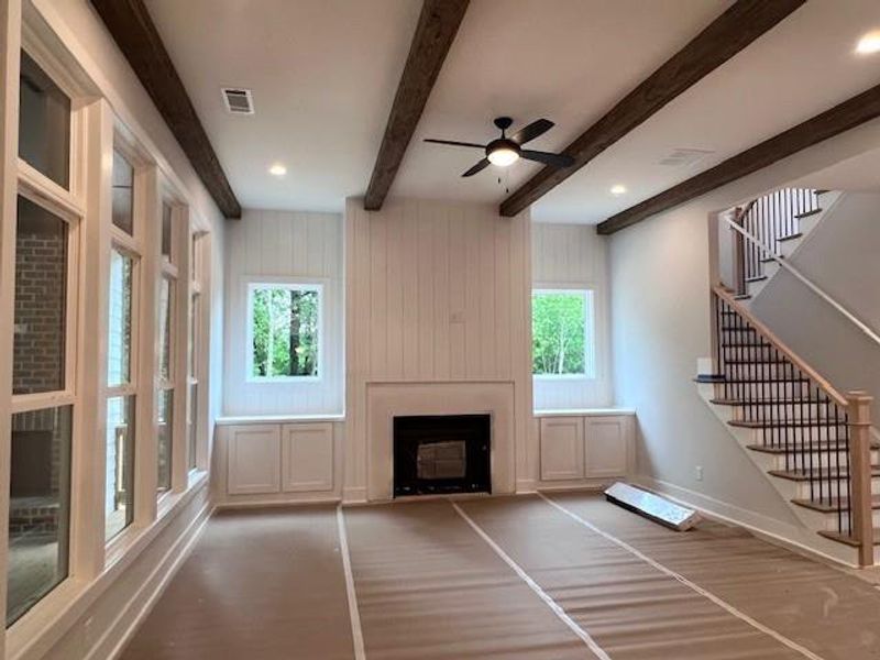 In-progress construction of a new home in , Cumming, GA (Image 11).