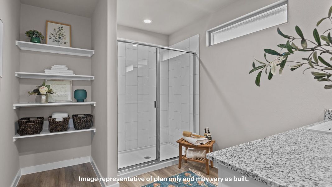 Furnished interior view inside a new home in Homestead at Parks Bell Ranch, Odessa (Image 12).