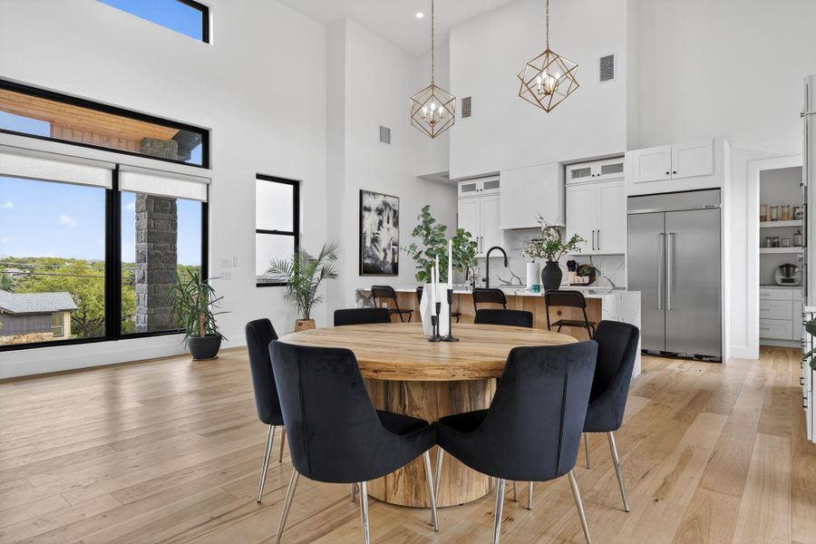 Furnished interior view inside a new home in , Spicewood (Image 18).