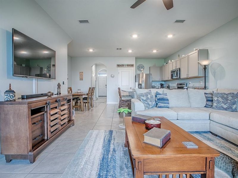Furnished interior view inside a new home in , Wildwood (Image 33).