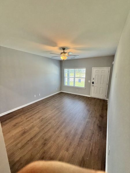 Spacious, unfurnished interior of a new home in Stonehenge, Manchester (Image 5).