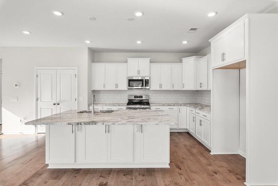 Furnished interior view inside a new home in Parker's Preserve, Ridgeville (Image 2).