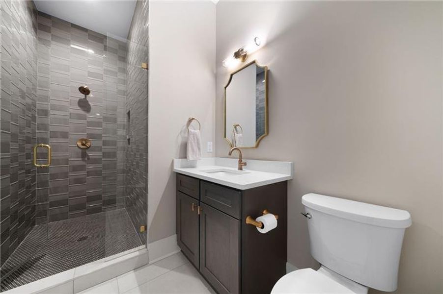 Furnished interior view inside a new home in , Atlanta (Image 19).