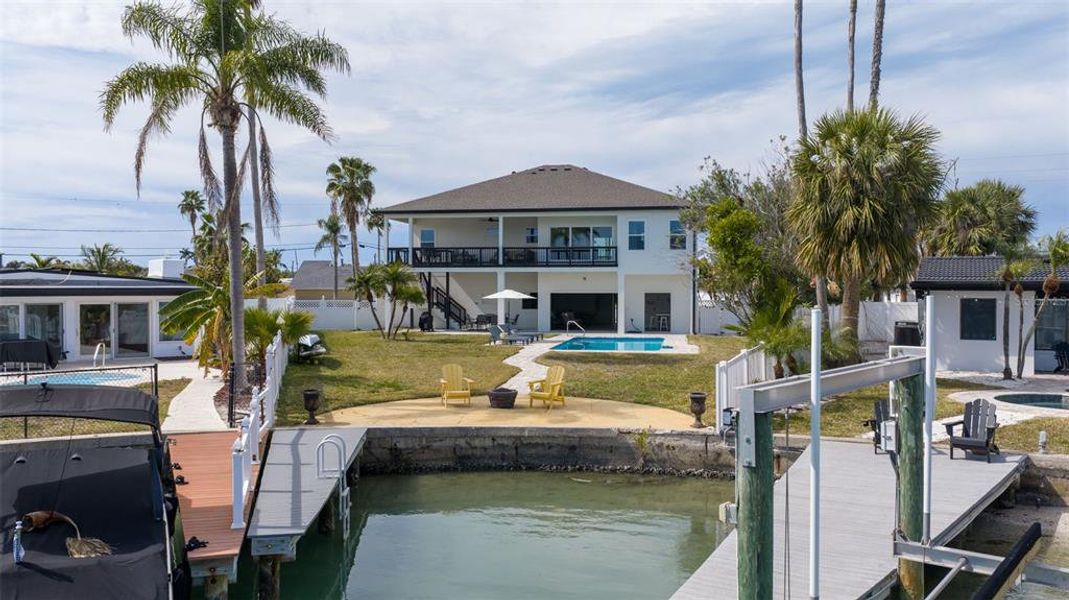 Exterior details and patio area of a home in , Treasure Island (Image 4). Exterior details and patio area of a home in , Treasure Island (Image 4).