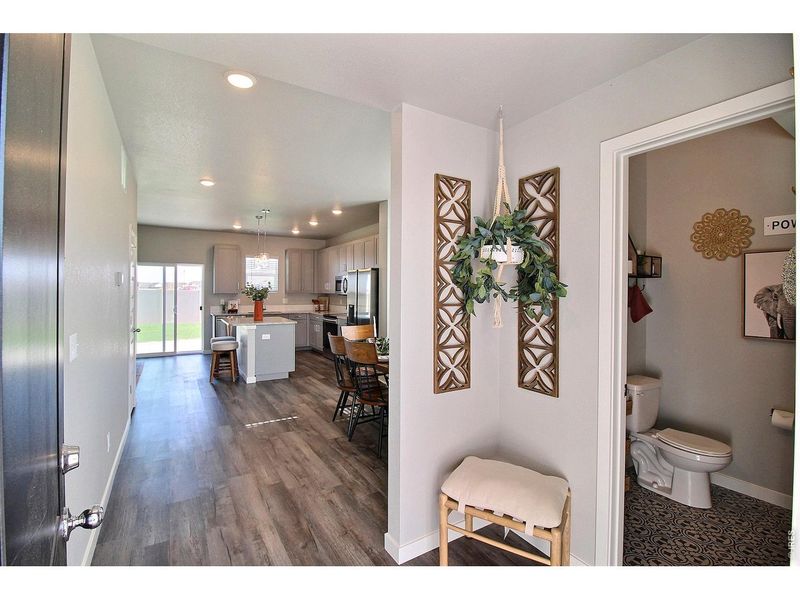 Furnished interior view inside a new home in Liberty Draw, Evans (Image 8). Furnished interior view inside a new home in Liberty Draw, Evans (Image 8).