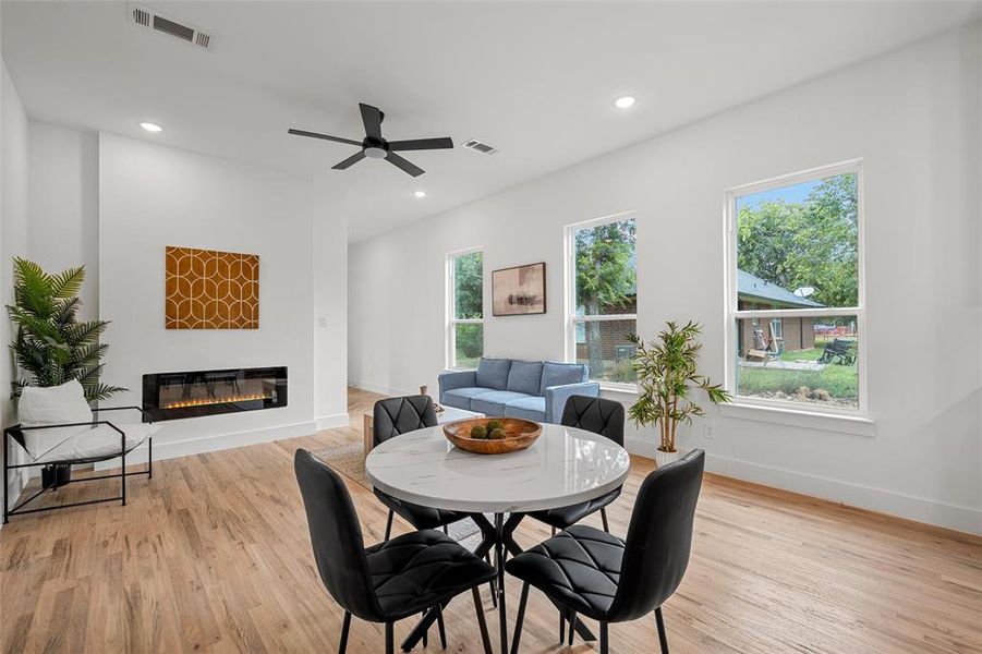 Furnished interior view inside a new home in , Hillsboro (Image 5).