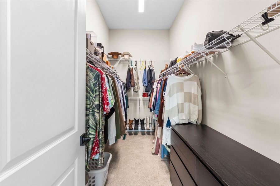 HUGE Walk In Closet in Primary Suite
