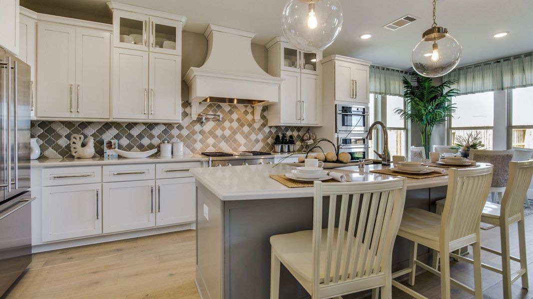 Furnished interior view inside a new home in Jordan Ranch, Katy (Image 29).