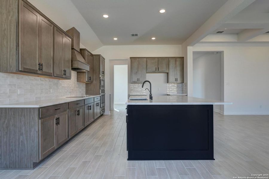 Furnished interior view inside a new home in The Heritage at Saddlebrook Ranch 70's, Schertz (Image 14). Furnished interior view inside a new home in The Heritage at Saddlebrook Ranch 70's, Schertz (Image 14).