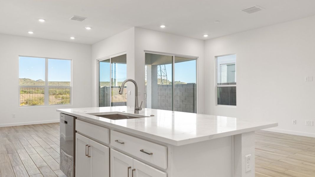 Representative furnished interior of a home built from the Plan by D.R. Horton in The Ridge at Stone Butte, Phoenix (Image 8).