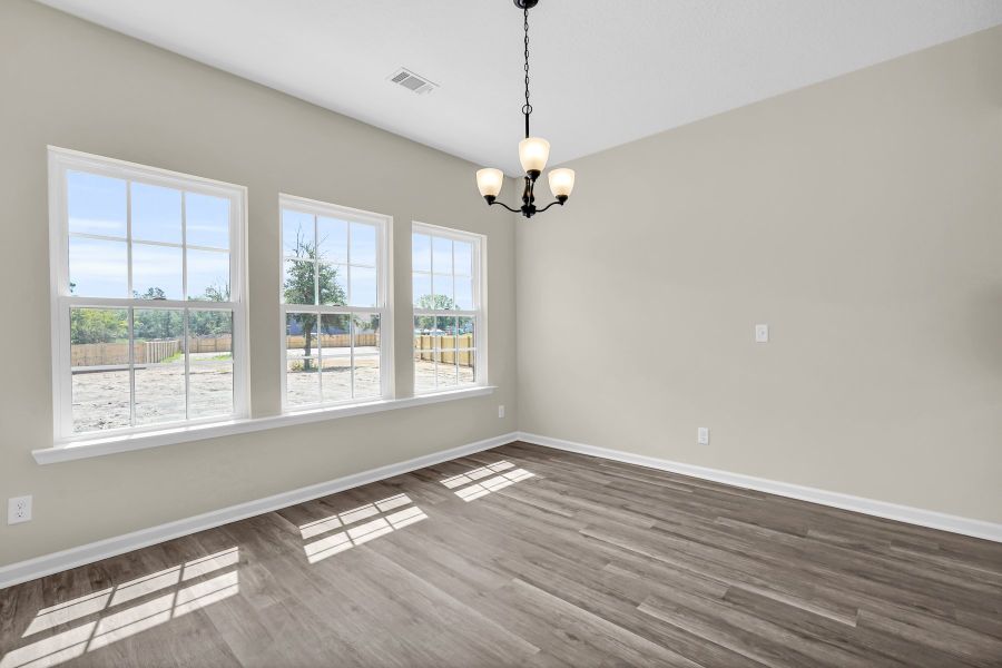 Representative unfurnished interior of a home built from the The Jackson by RTS Homes in Tranquil South, Hinesville (Image 23).