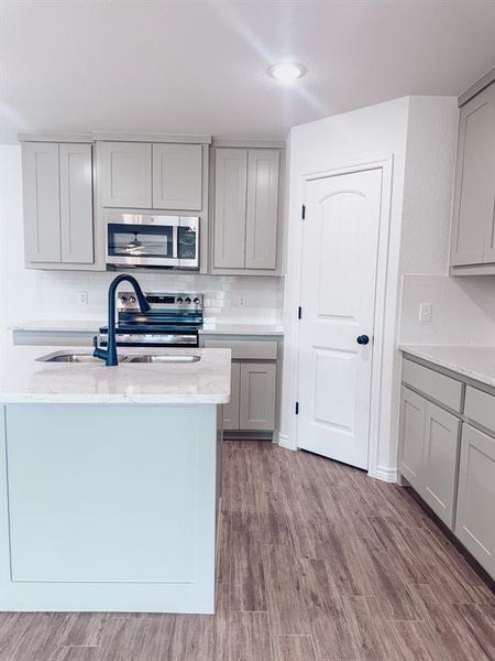 Furnished interior view inside a new home in , Springtown (Image 3).