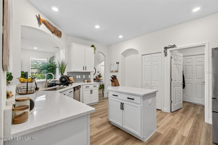 Furnished interior view inside a new home in Sawmill Creek at Palm Coast Park, Palm Coast (Image 42).