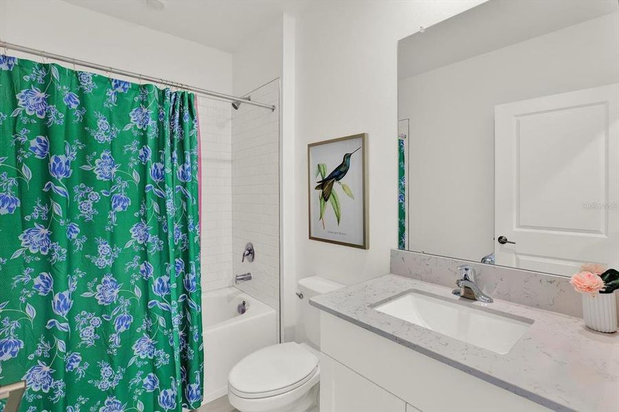 Furnished interior view inside a new home in Mirada, San Antonio (Image 12).