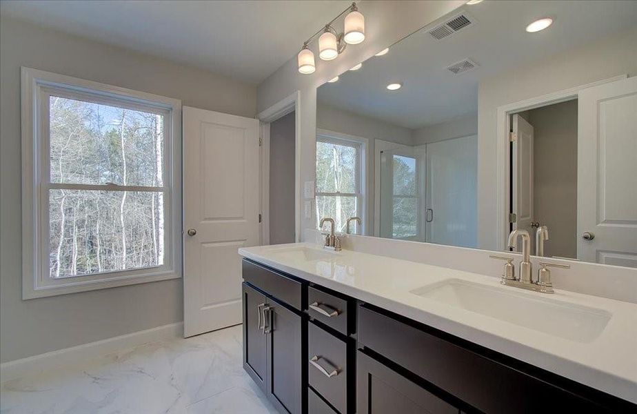 Furnished interior view inside a new home in Wildwood Place, Powder Springs (Image 5). Furnished interior view inside a new home in Wildwood Place, Powder Springs (Image 5).