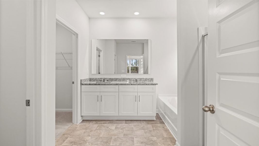 Furnished interior view inside a new home in Southwind Village, Evans (Image 11).