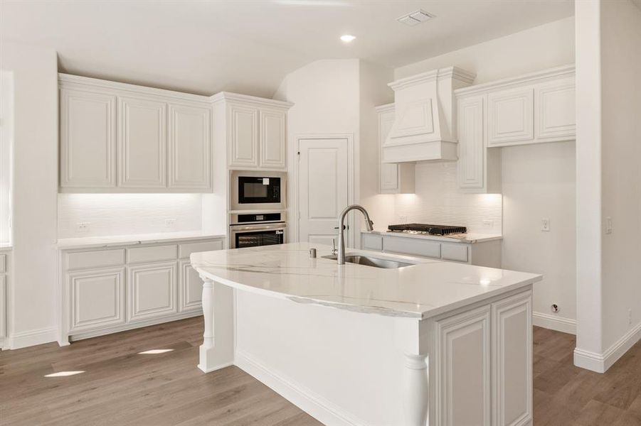 Furnished interior view inside a new home in Union Park Classic 55, Little Elm (Image 8).