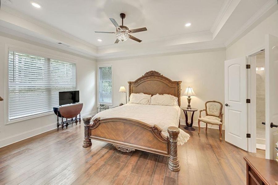 Furnished interior view inside a new home in , Canton (Image 16).