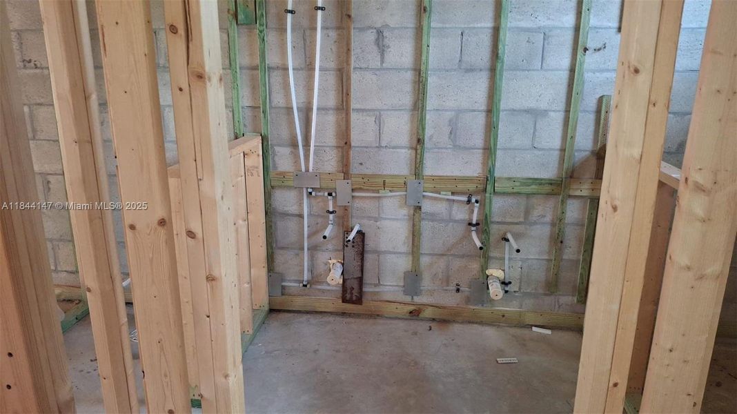 In-progress construction of a new home in , Lehigh Acres, FL (Image 6).