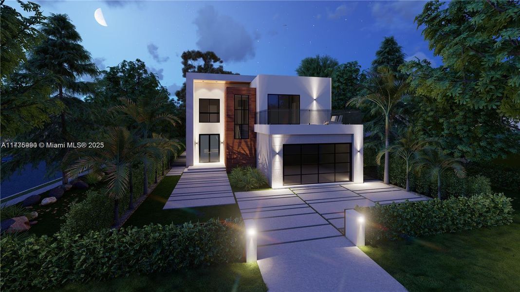 Front exterior of a new home in , Miami, FL, highlighting curb appeal (Image 4).
