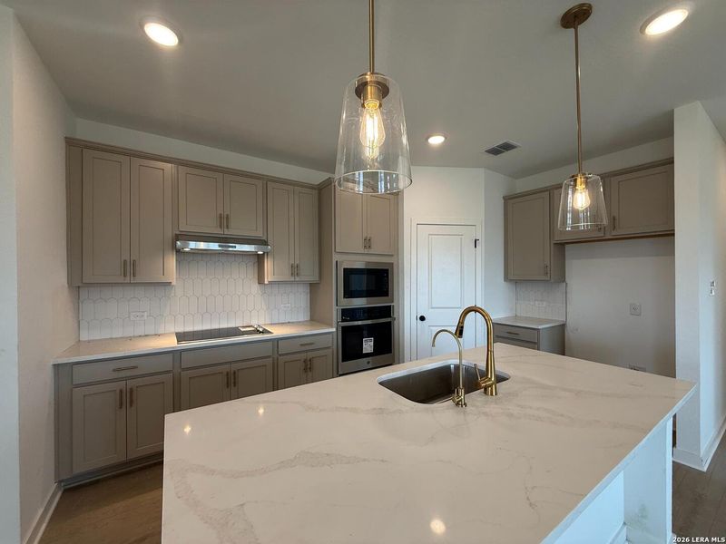 Furnished interior view inside a new home in The Wilder, Adkins (Image 11).