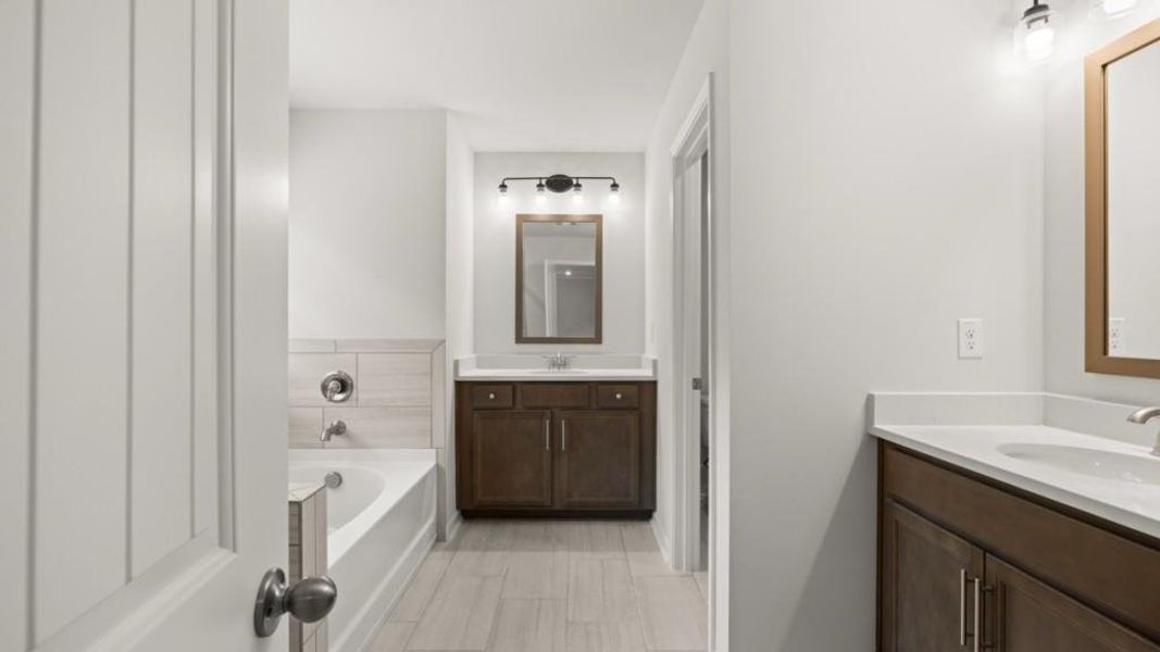 Furnished interior view inside a new home in Butner Estates, South Fulton (Image 8). Furnished interior view inside a new home in Butner Estates, South Fulton (Image 8).