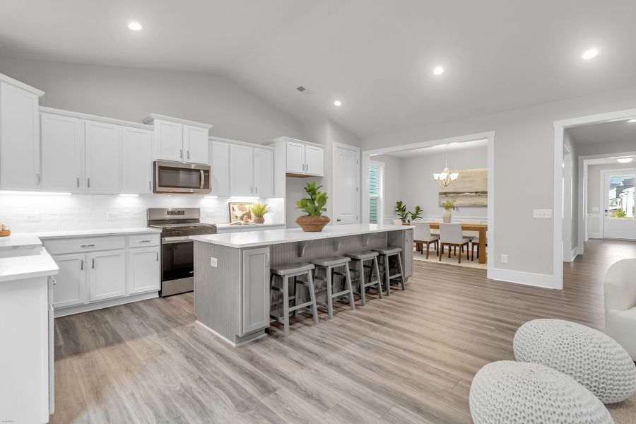 Furnished interior view inside a new home in Homecoming, Ravenel (Image 14).