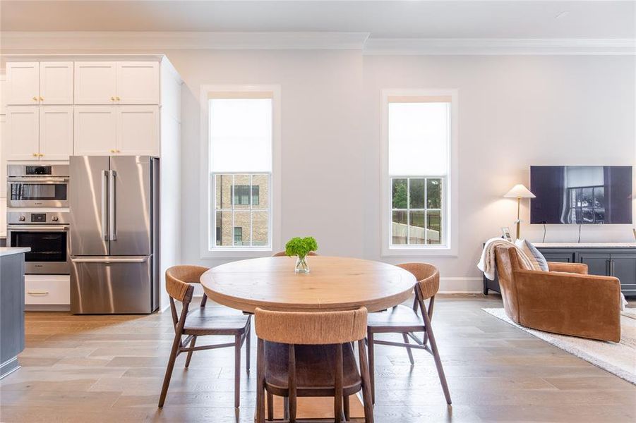 Furnished interior view inside a new home in , Addison (Image 7).
