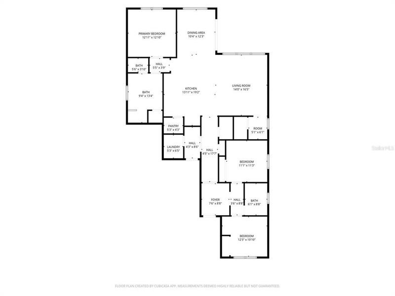 2D floor plan layout of this home in , Parrish, FL (Image 4). 2D floor plan layout of this home in , Parrish, FL (Image 4).