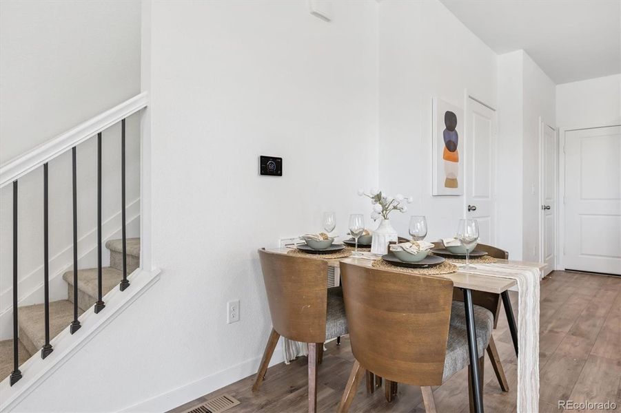 Furnished interior view inside a new home in , Lafayette (Image 9).