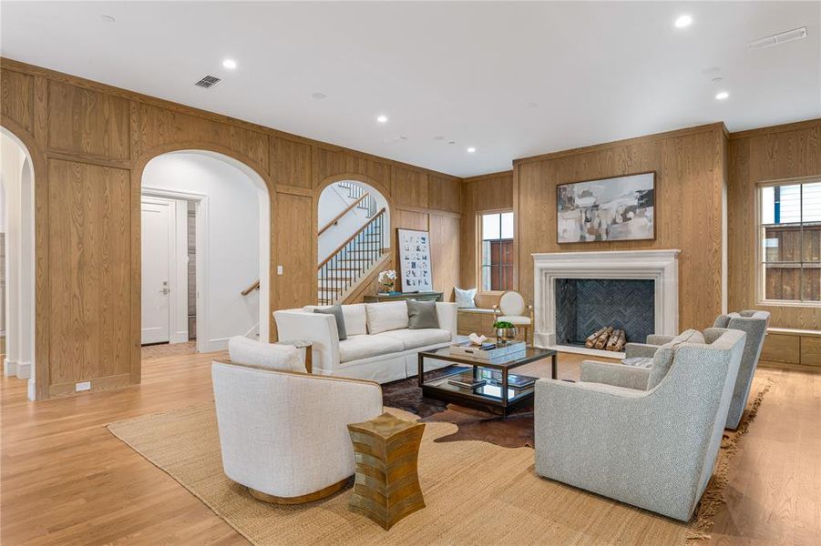 Furnished interior view inside a new home in , University Park (Image 33). Furnished interior view inside a new home in , University Park (Image 33).