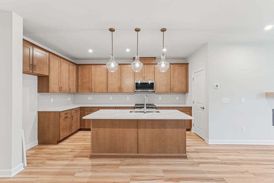 Furnished interior view inside a new home in Summit At Homestead, Chapel Hill (Image 4). Furnished interior view inside a new home in Summit At Homestead, Chapel Hill (Image 4).