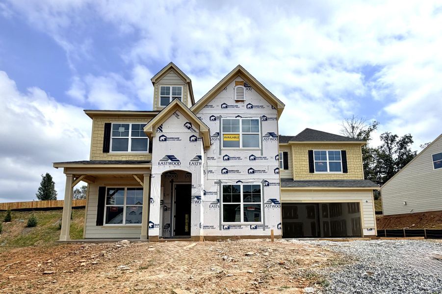 In-progress construction of a new home in Arbor West, Dawsonville, GA (Image 10).