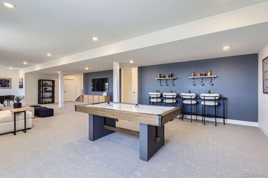 Furnished interior view inside a new home in , Parker (Image 34).