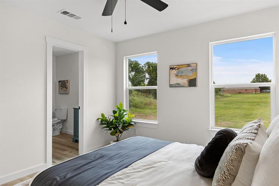Furnished interior view inside a new home in , Robinson (Image 17).